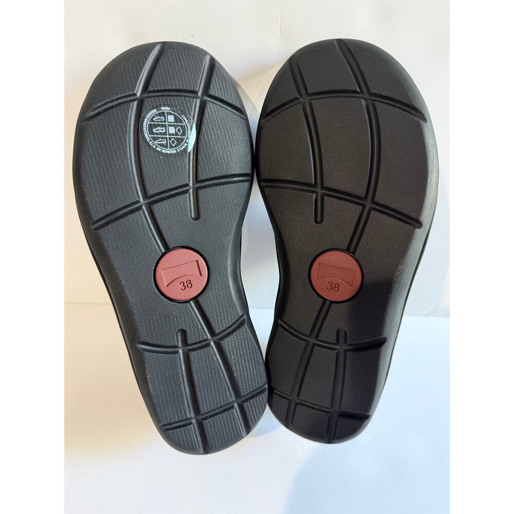 Camper Match Strap Womens Sandals Black White Summer Size 38 US 7.5 NEW in BOX - Picture 6 of 8
